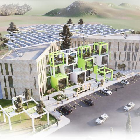 Amman Youth Hub - Arab Youth Center - Innovative Design